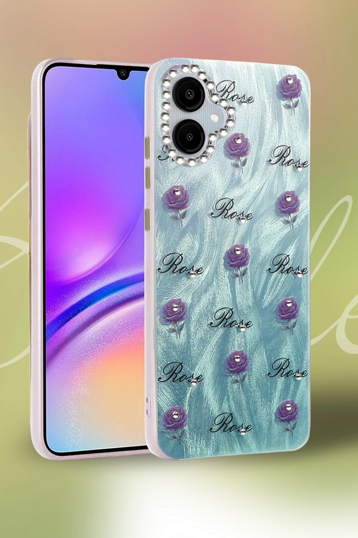 Mey İthalat® Samsung Galaxy A06 Kılıf Blade Aynalı Desenli Kapak - Desen 6