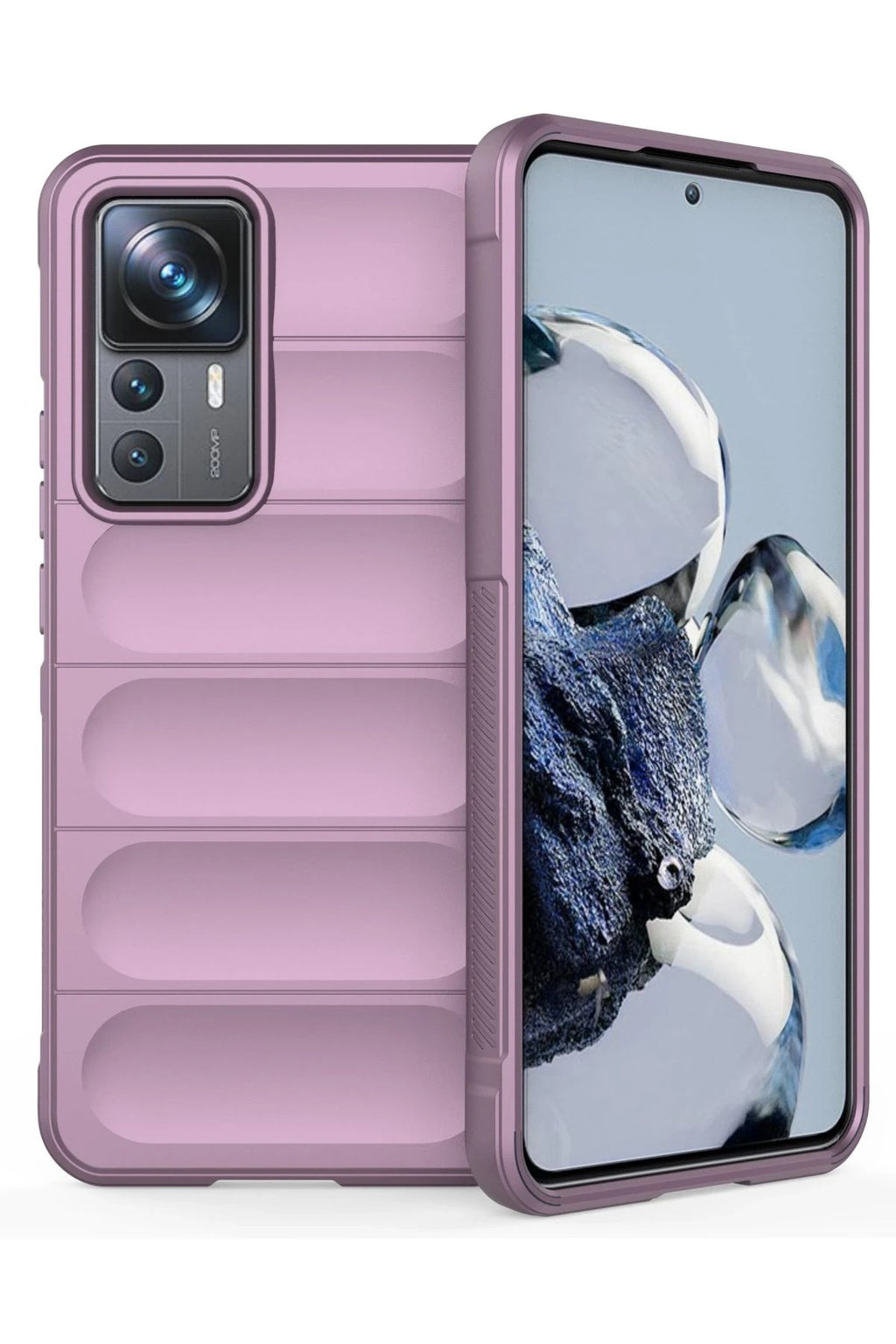 Mey İthalat® Mi 12T Pro Kılıf Optimum Silikon - Mor