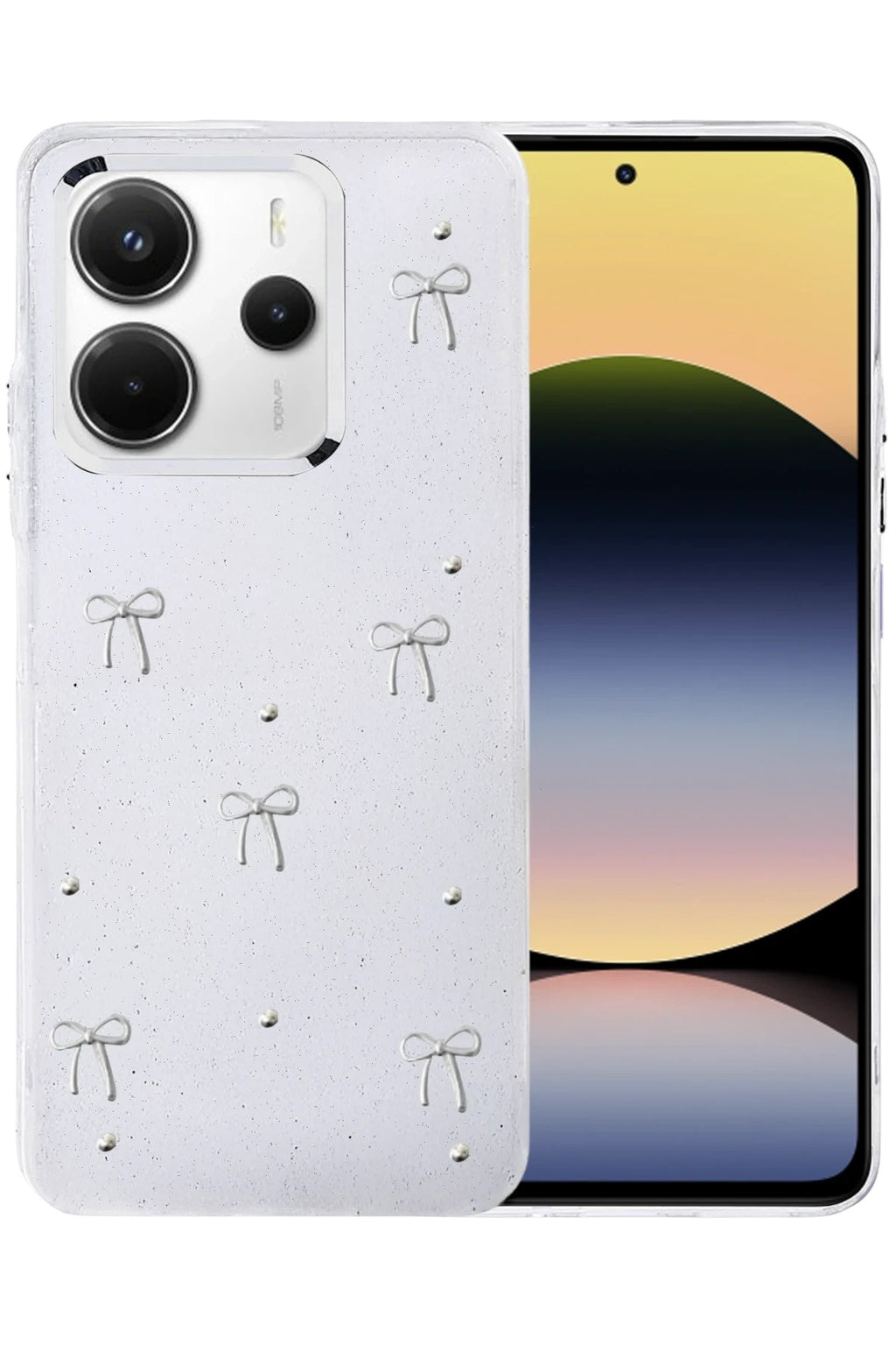 Mey İthalat® Redmi Note 14 4G Fiyonk Desenli Kapak - Desen 5