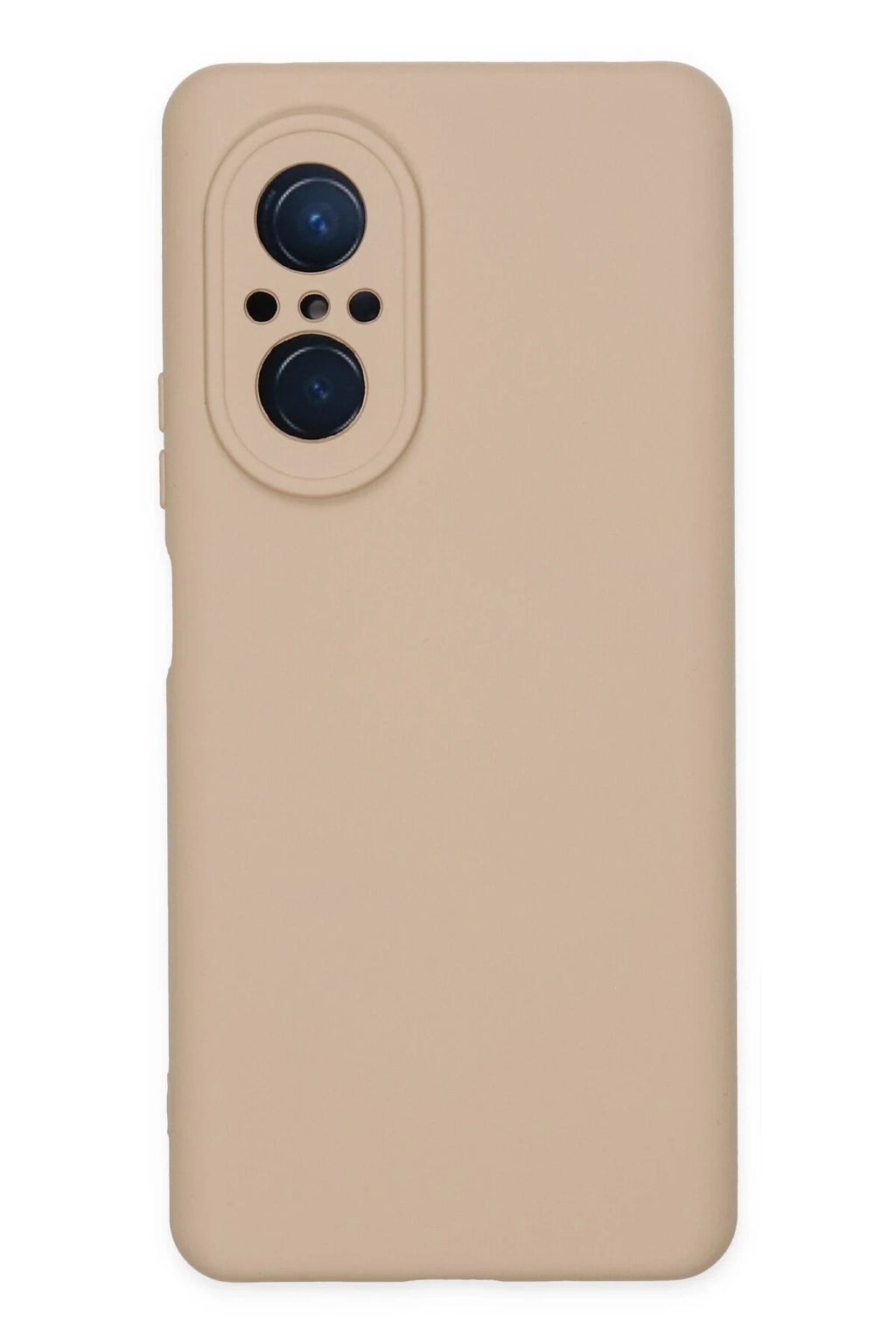 Mey İthalat® Huawei Nova 9 SE Kılıf Nano içi Kadife Silikon - Pudra