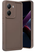 Mey İthalat® Poco X7 Pro Viera Silikon - Kahverengi