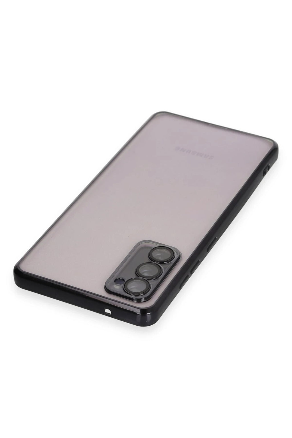Mey İthalat® Samsung Galaxy S20 FE Kılıf Lensli Silikon - Siyah