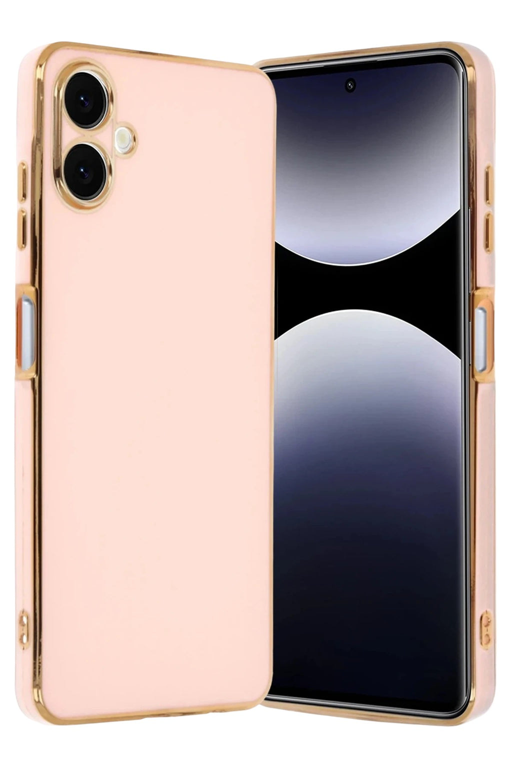 Mey İthalat® Samsung Galaxy A07 4G Volet Silikon - Pembe