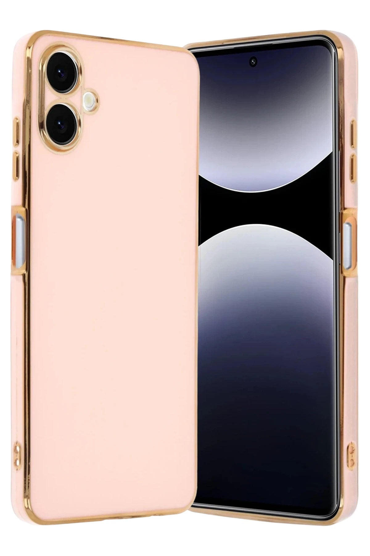 Mey İthalat® Samsung Galaxy A07 4G Volet Silikon - Pembe