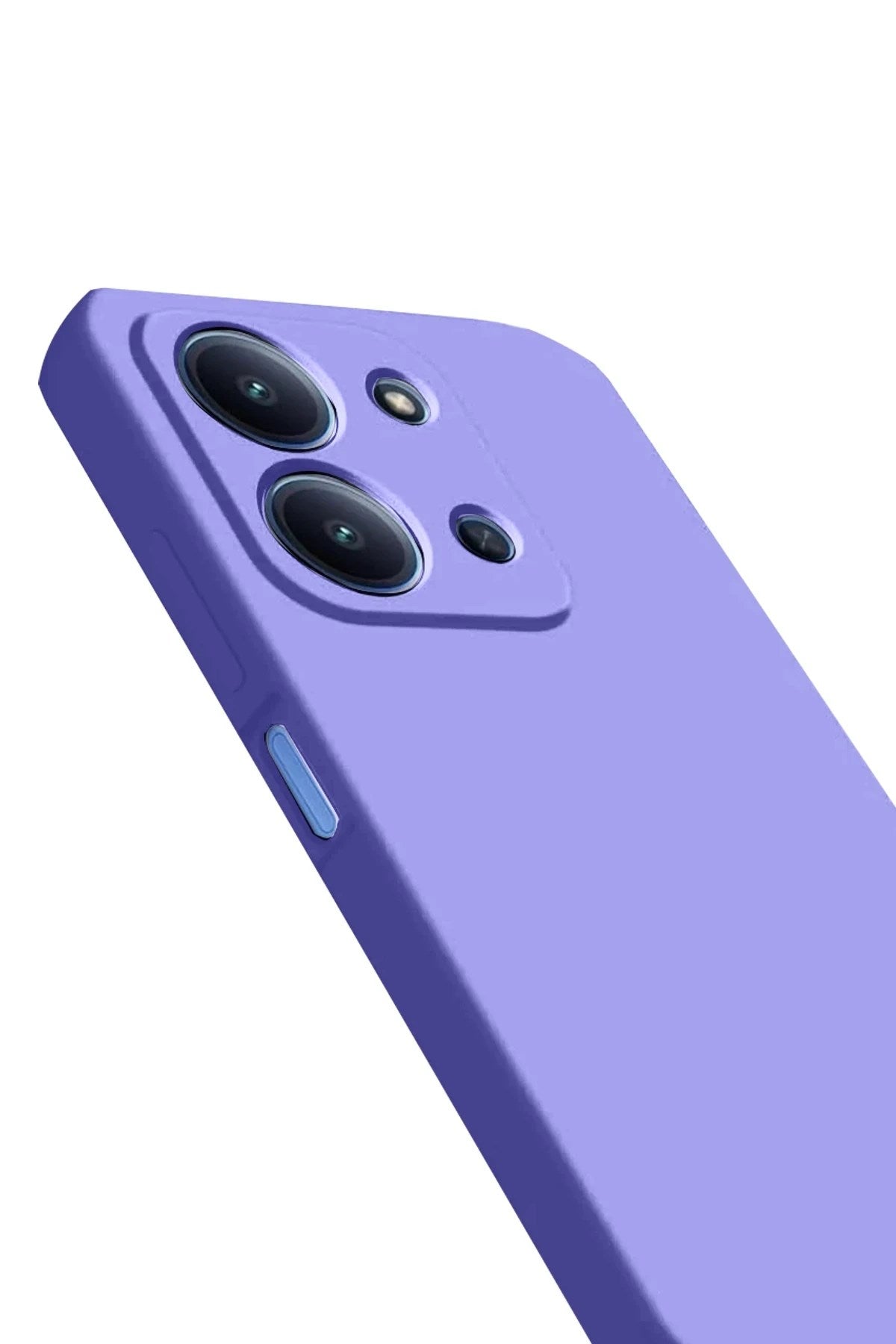 Mey İthalat® Redmi 15C 4G Nano içi Kadife Silikon - Lila