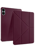 Mey İthalat® Redmi Pad Pro 12.1 Kılıf Kalemlikli Mars Tablet Kılıfı - Mürdüm