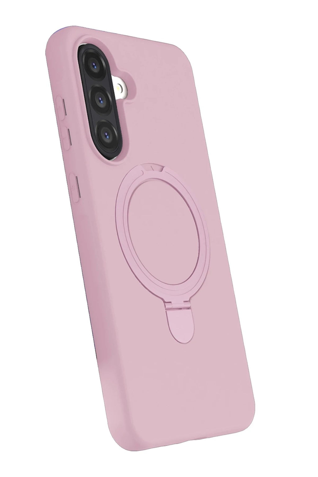 Mey İthalat® Samsung Galaxy A36 Regal Magsafe Standlı Kapak - Açık Pembe