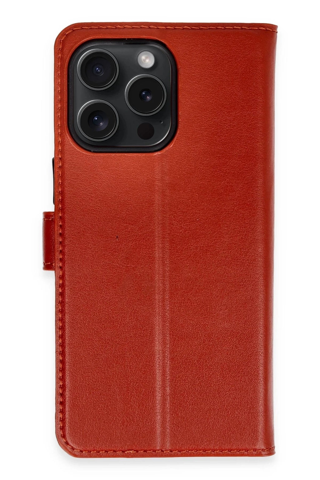 Mey İthalat® iPhone 15 Pro Max Kılıf Trend S Plus Kapaklı Kılıf - Kırmızı