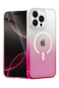 Mey İthalat® iPhone 15 Pro Max Pummel Shiny Magsafe Kapak - Pembe