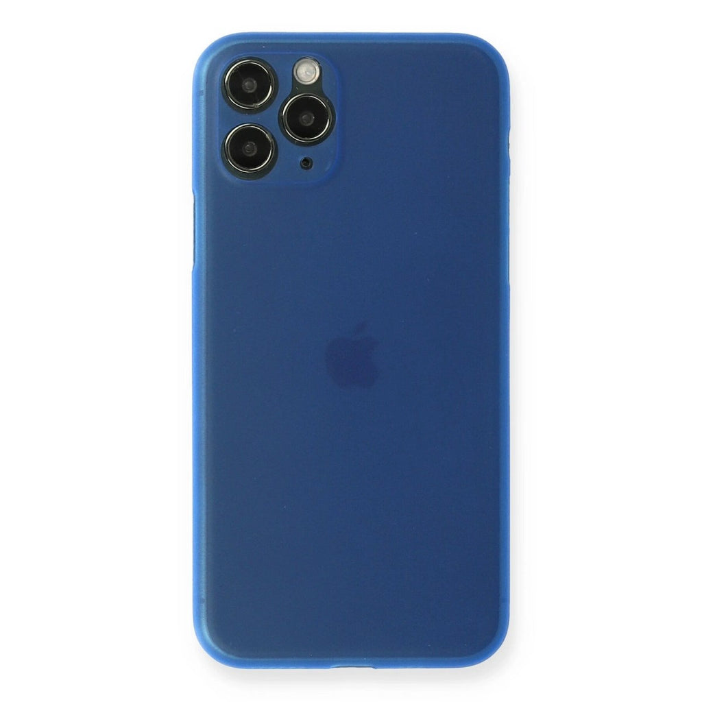Mey İthalat® iPhone 11 Pro Kılıf PP Ultra İnce Kapak - Mavi