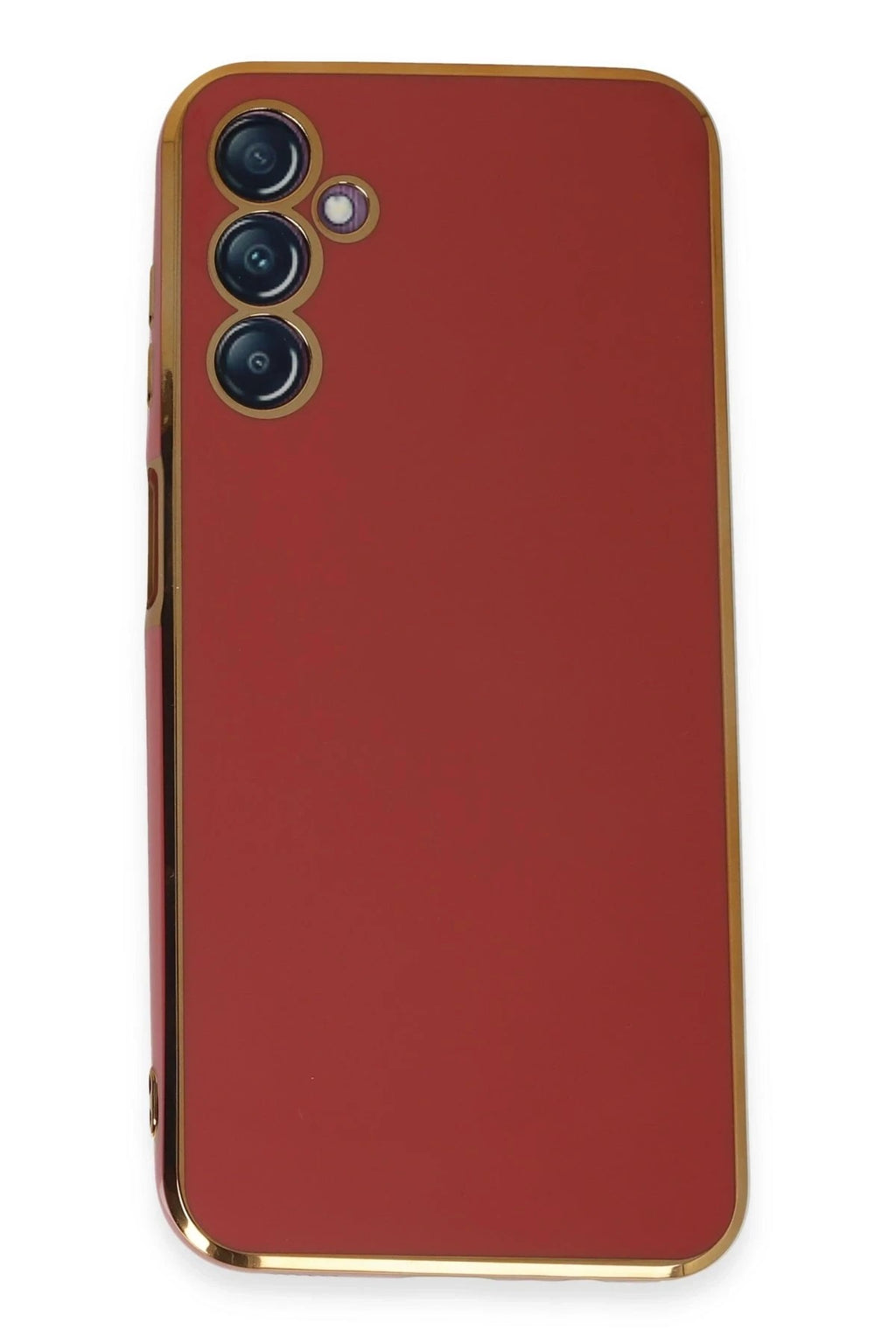 Mey İthalat® Samsung Galaxy M14 5G Kılıf Volet Silikon - Kırmızı