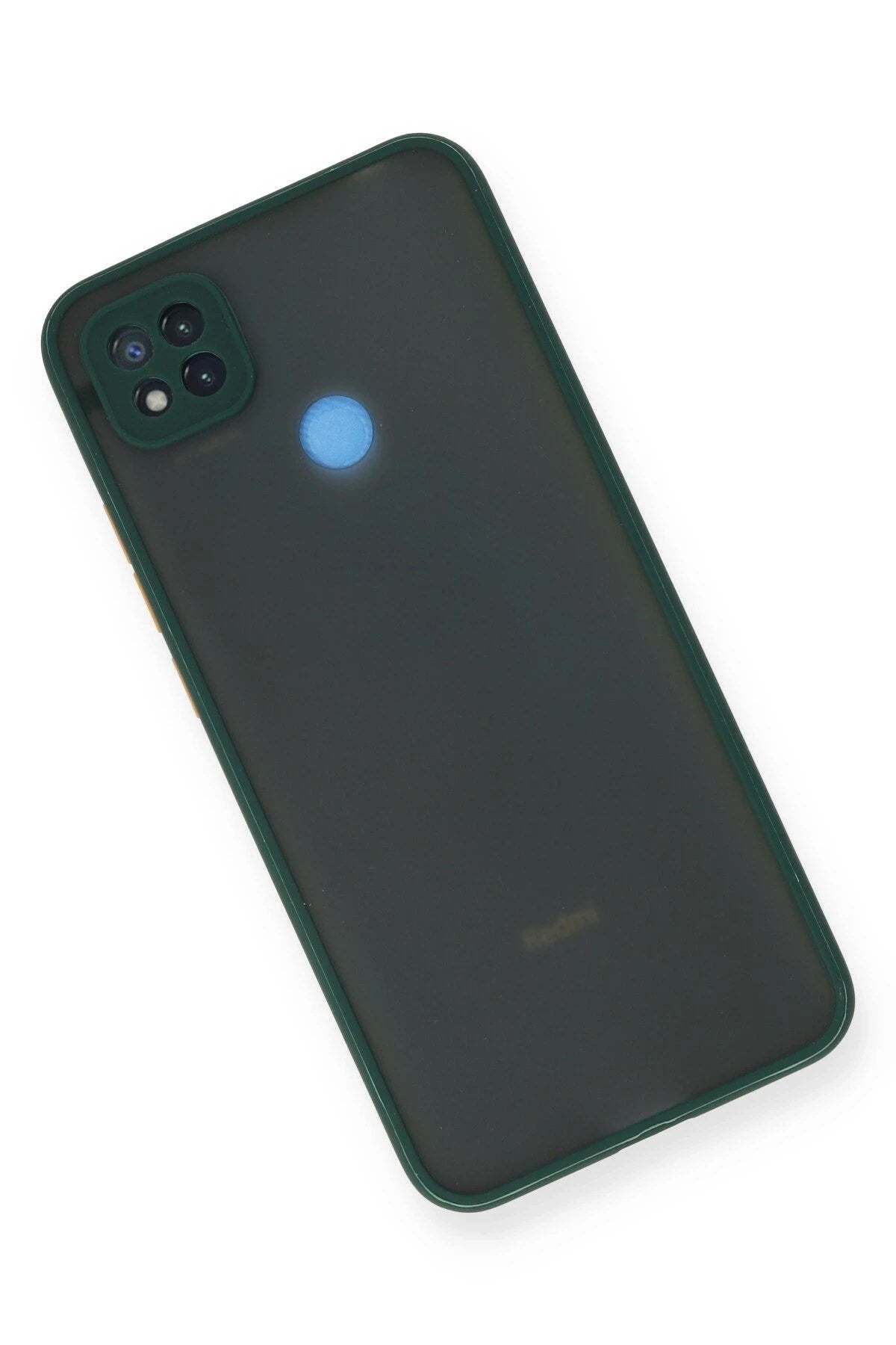 Mey İthalat® Redmi 9C Kılıf Montreal Silikon Kapak - Yeşil