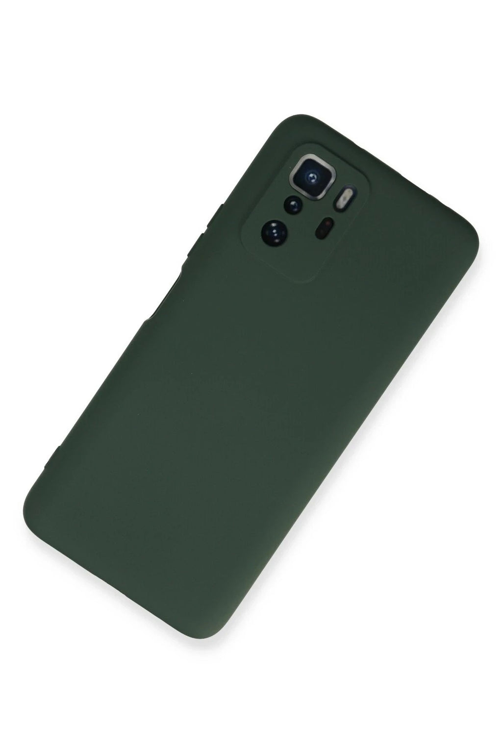 Mey İthalat® Poco X3 GT Kılıf Nano içi Kadife Silikon - Koyu Yeşil