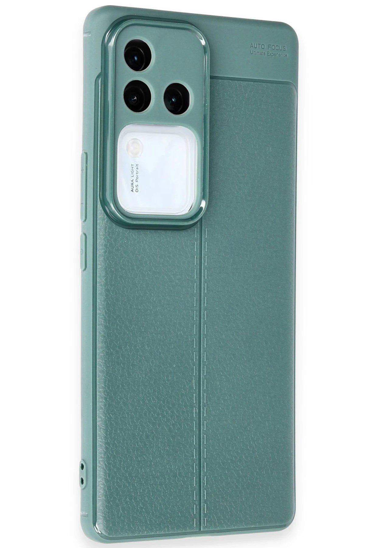 Mey İthalat® Vivo V30 5G Kılıf Auto Focus Kapak - Koyu Yeşil