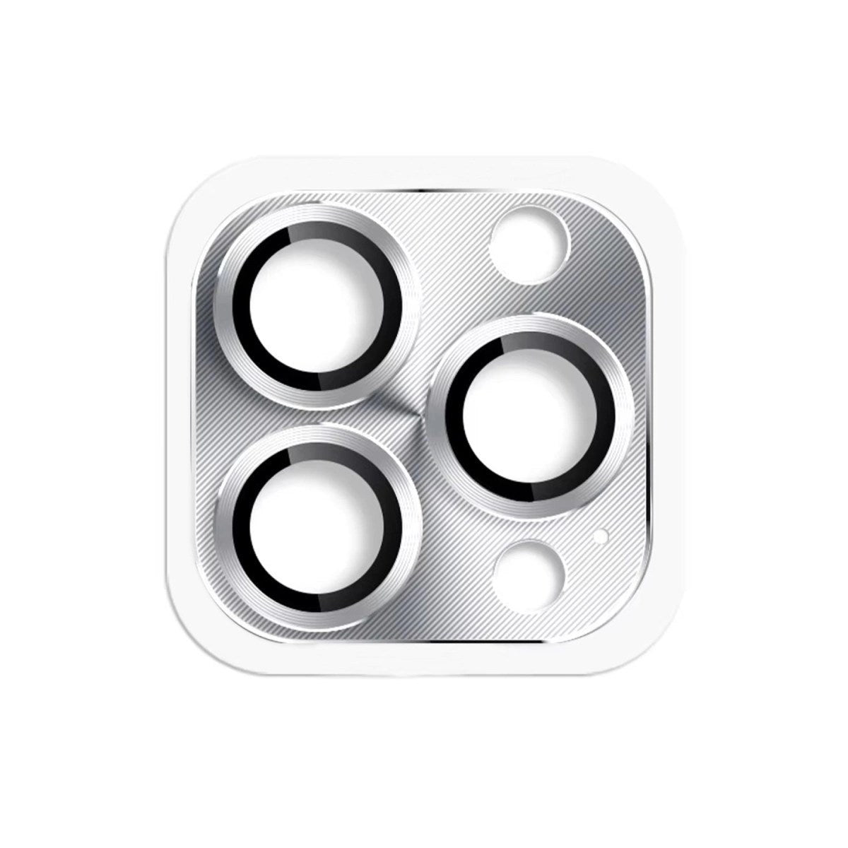 Mey İthalat® iPhone 16 Pro Max Pers Alüminyum Kamera Lens - Gümüş