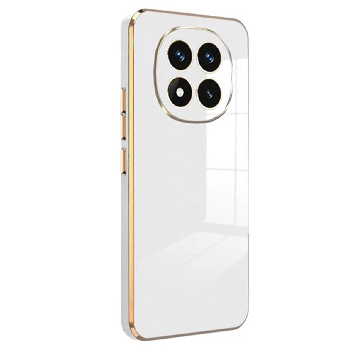 Mey İthalat® Redmi Note 14 Pro 4G Kılıf Volet Silikon - Beyaz