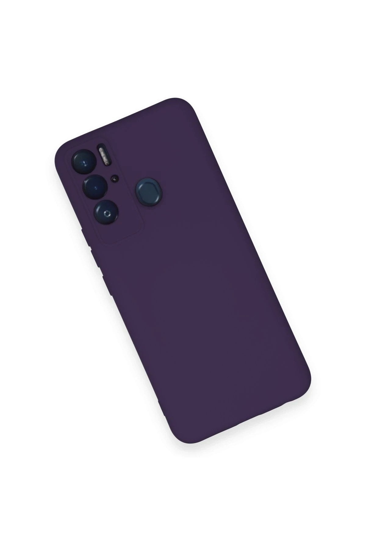 Mey İthalat® Tecno Pova Neo Kılıf Nano içi Kadife Silikon - Mor