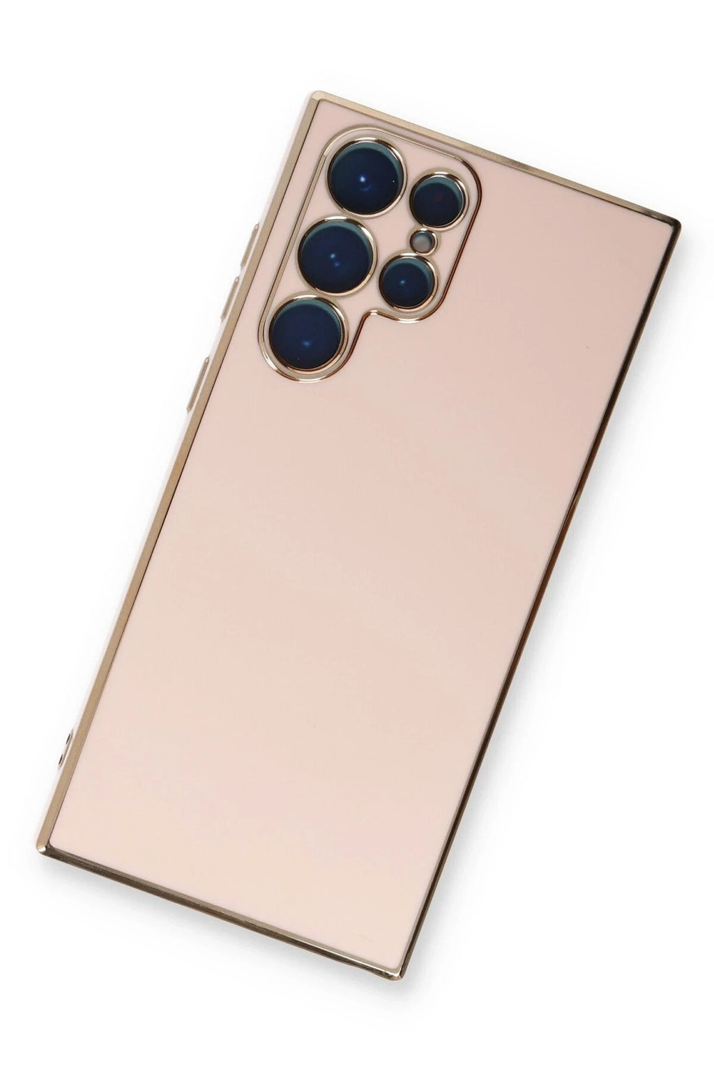 Mey İthalat® Samsung Galaxy S22 Ultra Kılıf Volet Silikon - Pembe