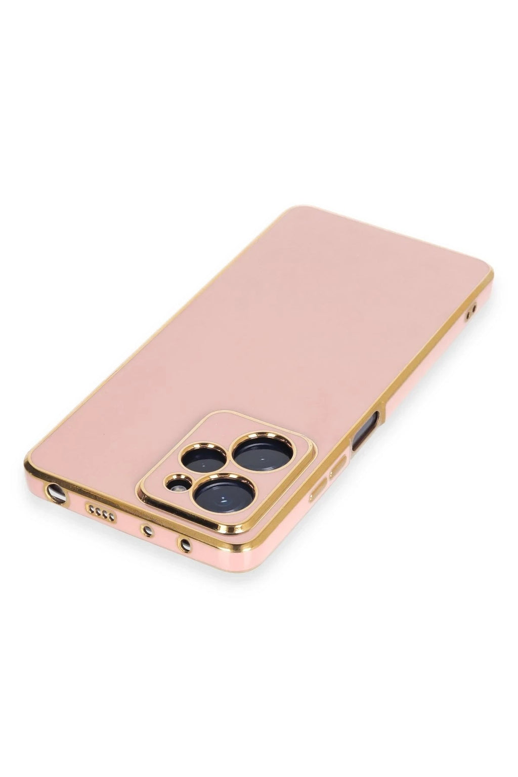 Mey İthalat® Poco X5 Pro 5G Kılıf Volet Silikon - Pembe