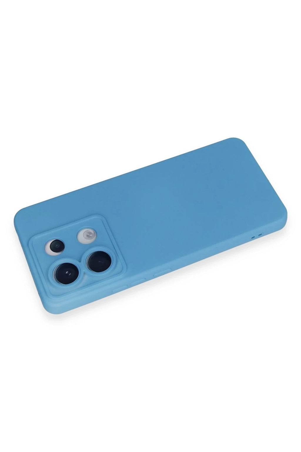 Mey İthalat® Redmi Note 13 Pro 5G Kılıf Nano içi Kadife Silikon - Mavi