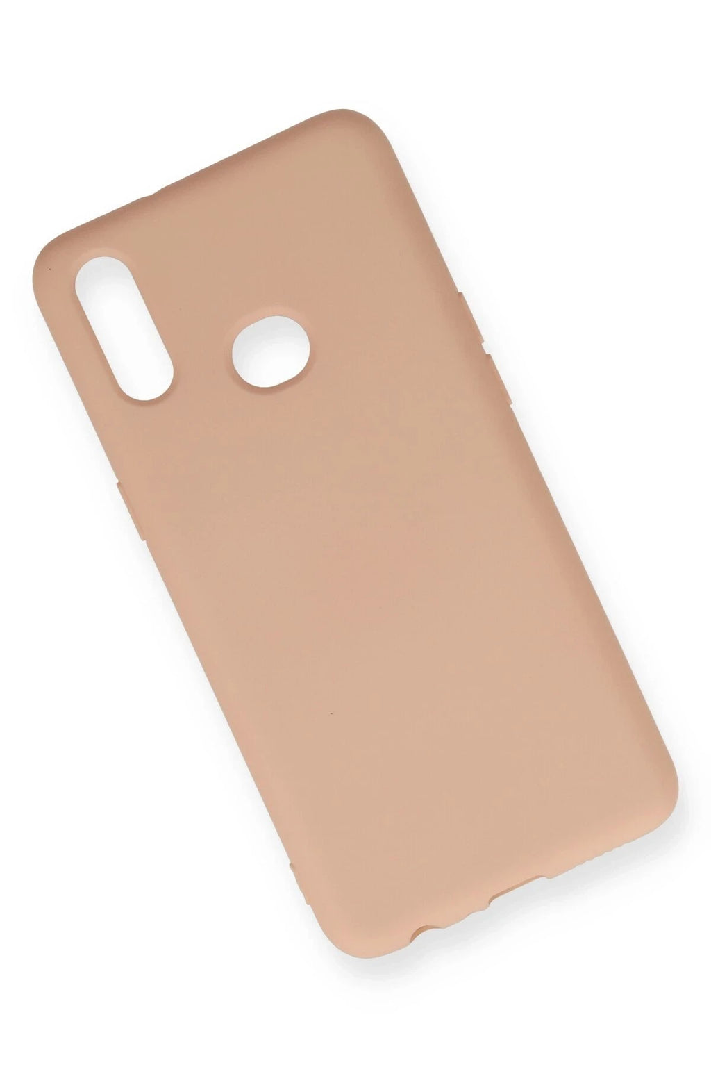 Mey İthalat® Samsung Galaxy A10S Kılıf Nano içi Kadife Silikon - Pudra