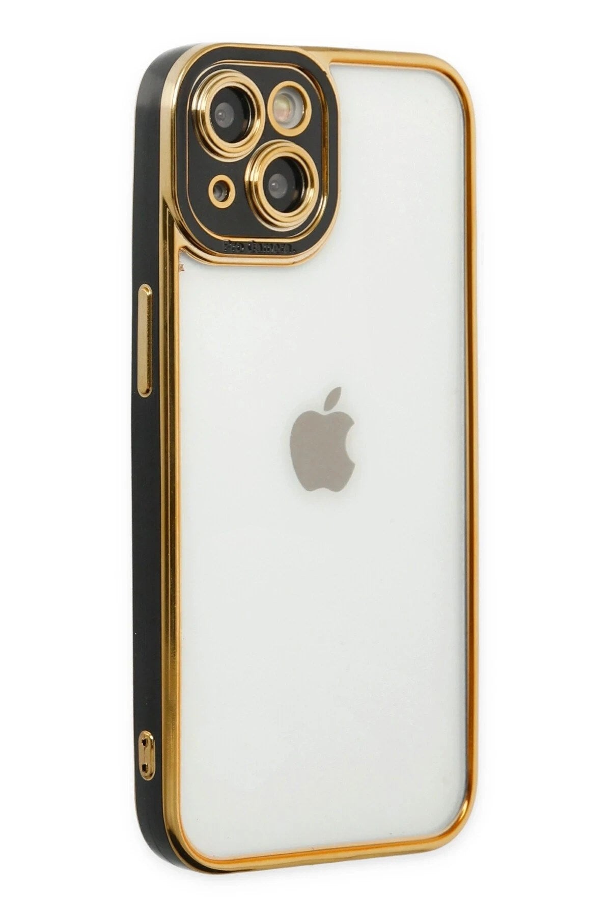 Mey İthalat® iPhone 14 Plus Kılıf Liva Lens Silikon - Siyah