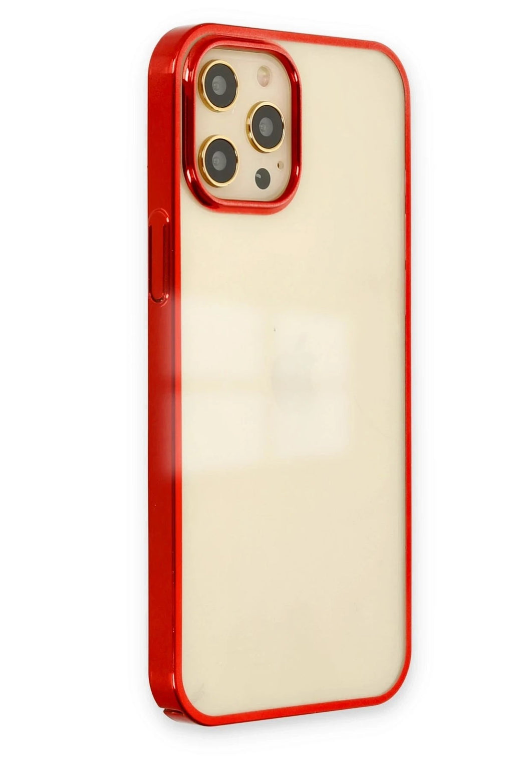 Mey İthalat® iPhone 12 Pro Max Kılıf Element Silikon - Kırmızı