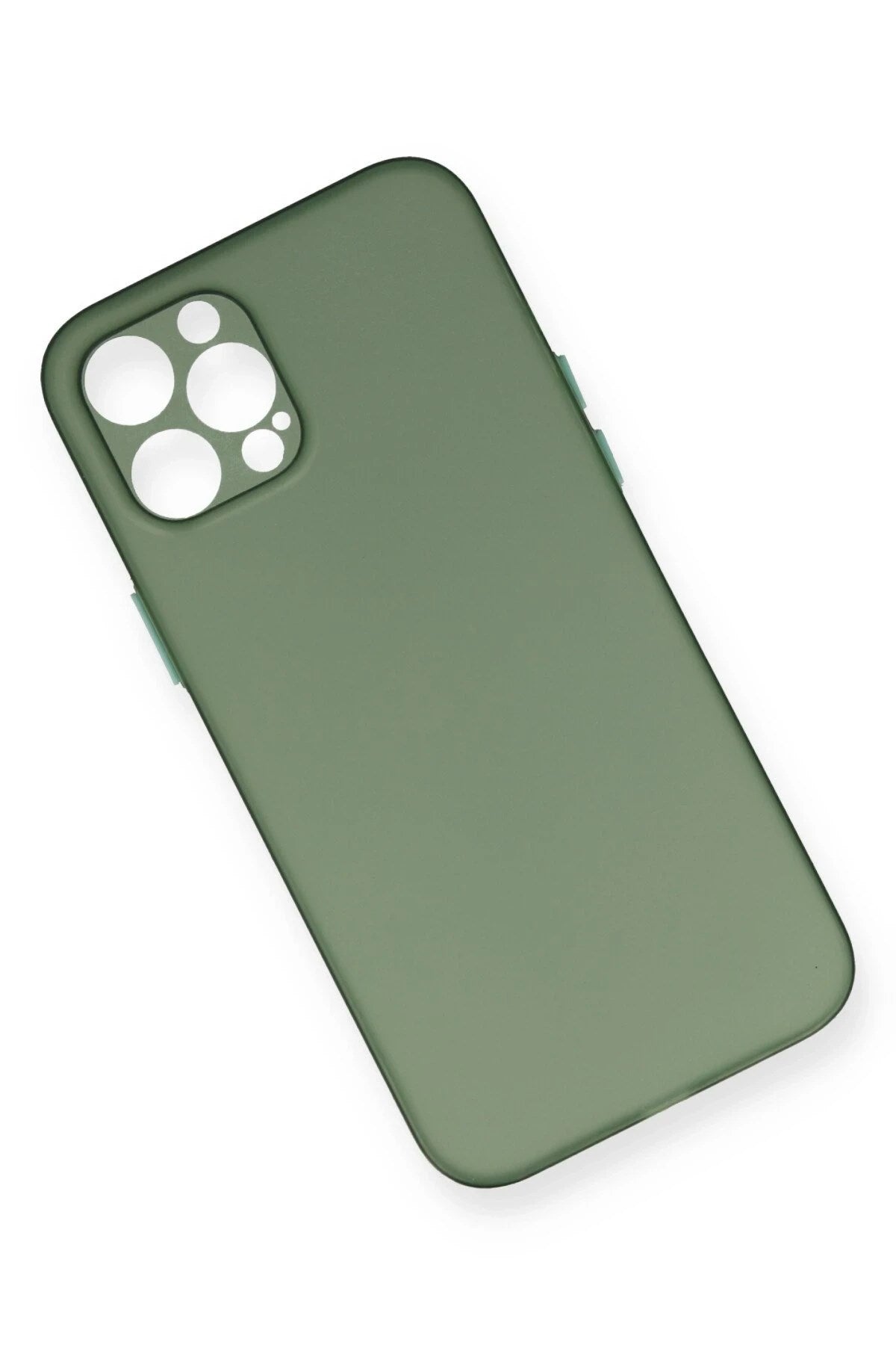 Mey İthalat® iPhone 12 Pro Max Kılıf PP Ultra İnce Kapak - Yeşil