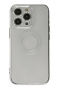 Mey İthalat® iPhone 14 Pro Kılıf Santa Lens Silikon - Şeffaf