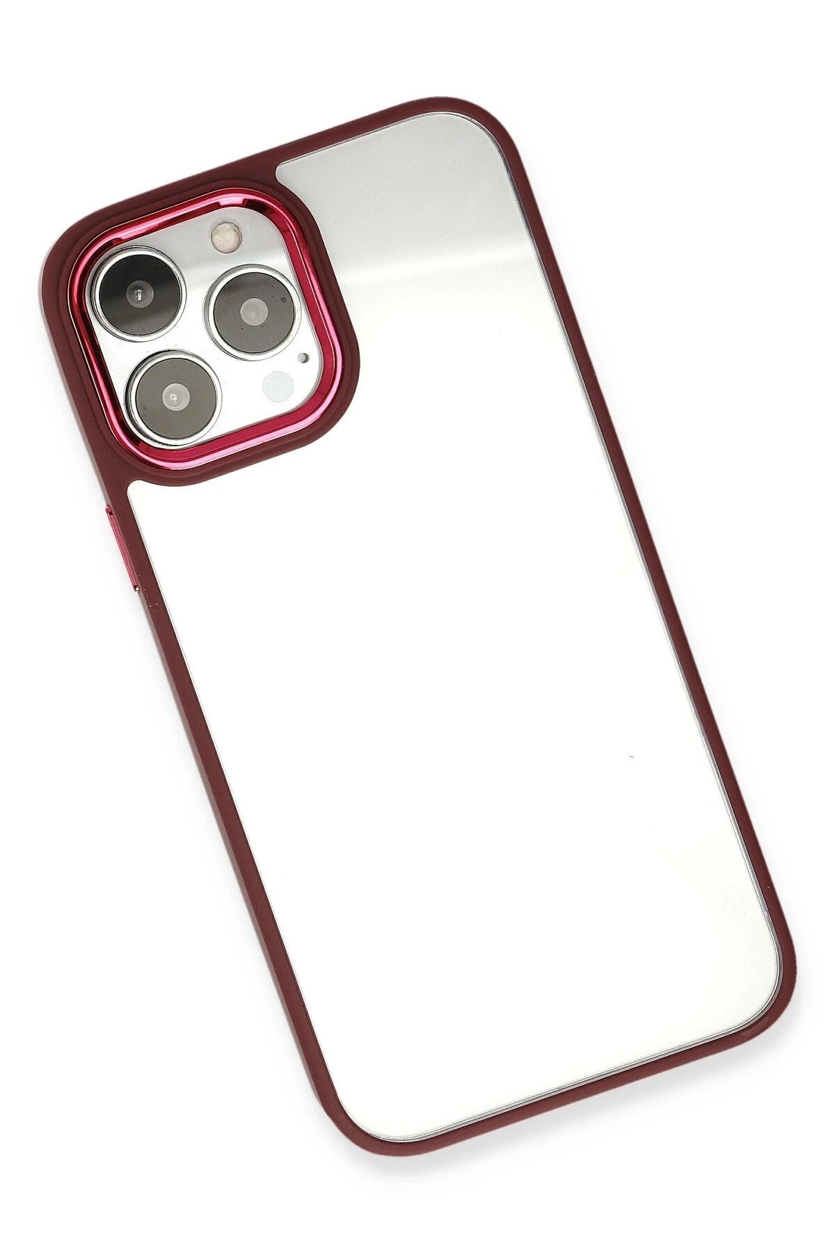 Mey İthalat® iPhone 13 Pro Kılıf Dora Kapak - Kırmızı