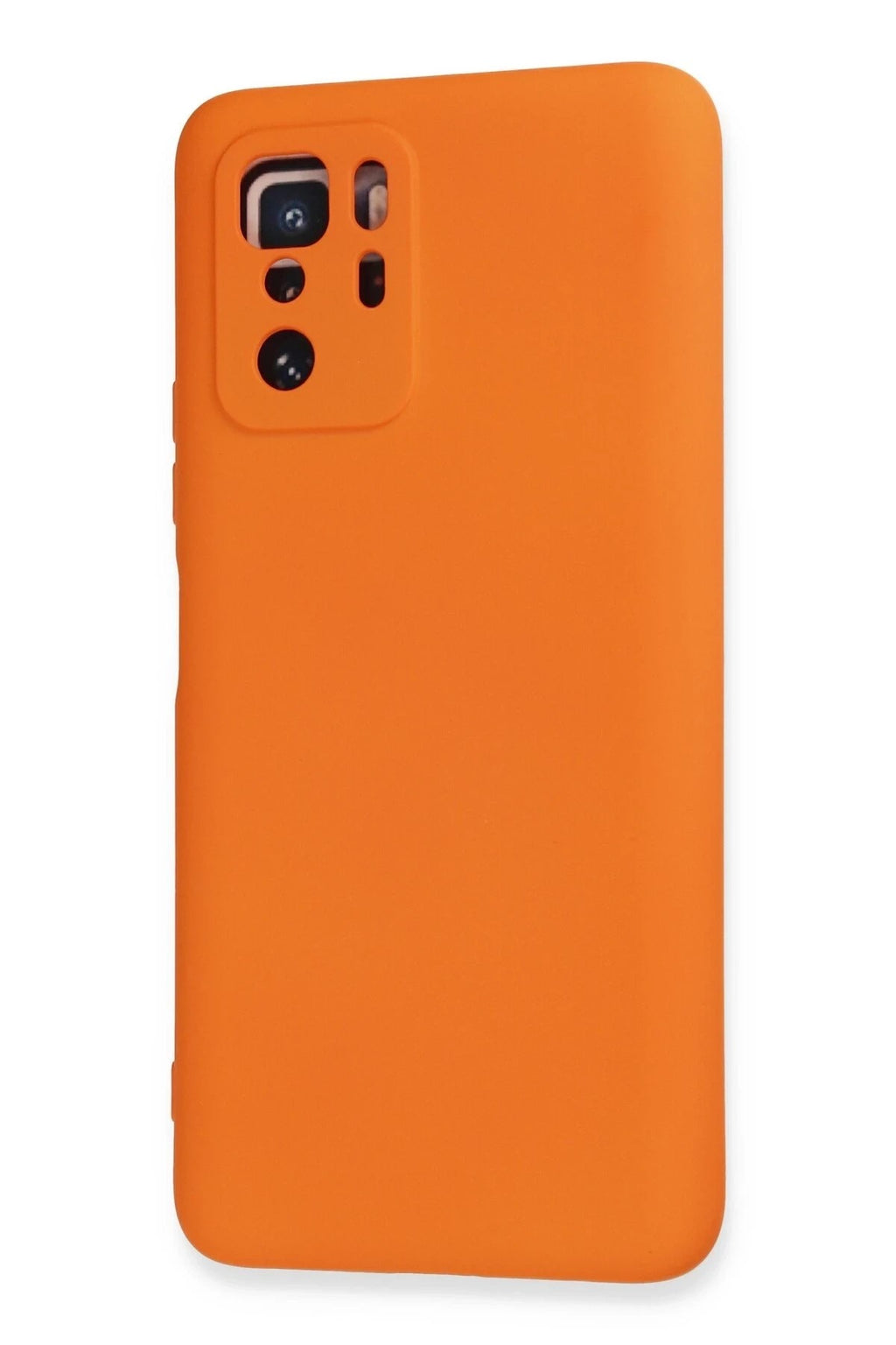 Mey İthalat® Poco X3 GT Kılıf Nano içi Kadife Silikon - Turuncu
