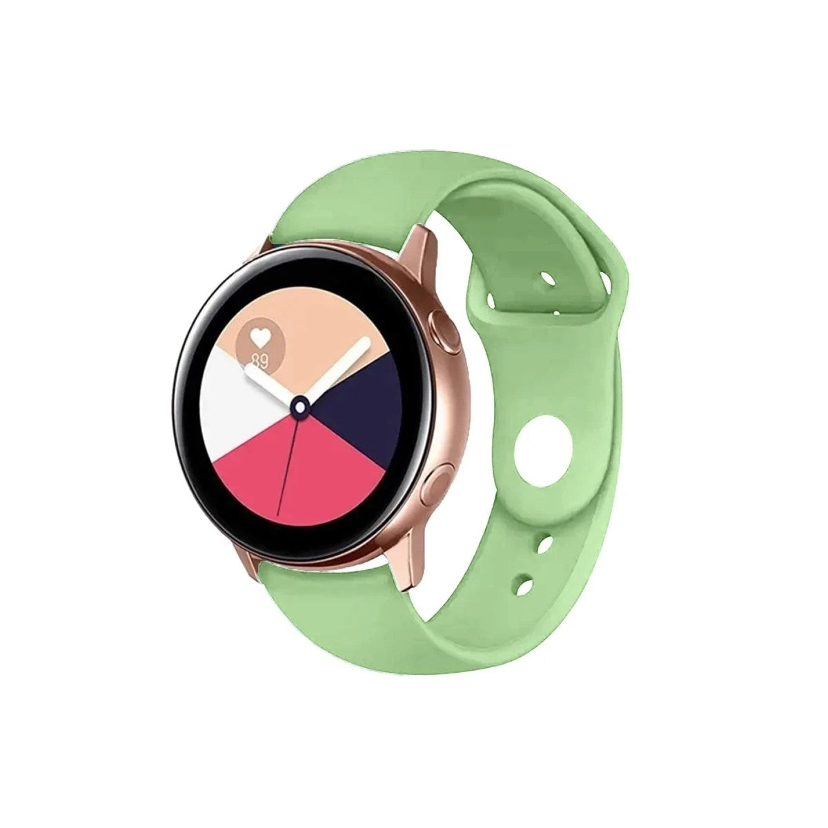 Mey İthalat® Watch 20mm Klasik Kordon - Açık Yeşil