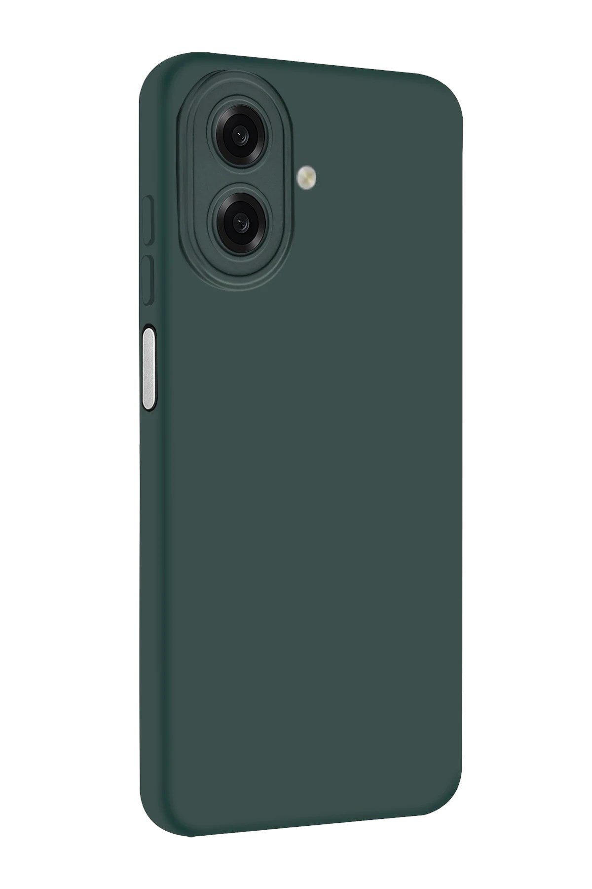 Mey İthalat® Samsung Galaxy A07 4G Nano içi Kadife Silikon - K.Yeşil