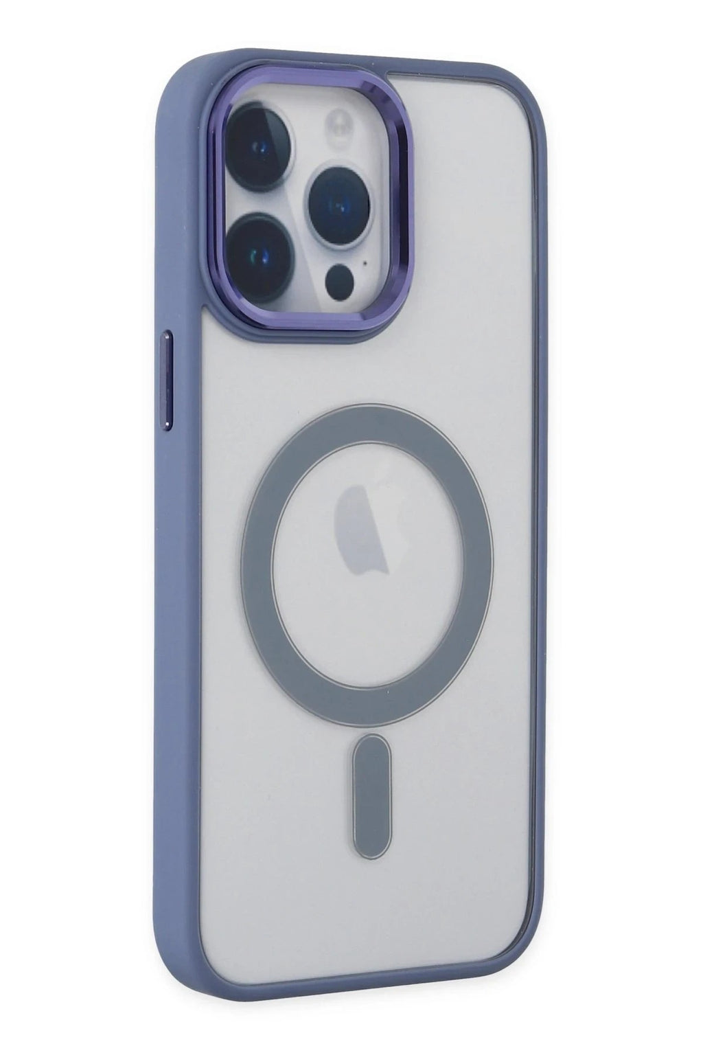 Mey İthalat® iPhone 14 Pro Max Kılıf Room Magneticsafe Silikon - Sierra Blue
