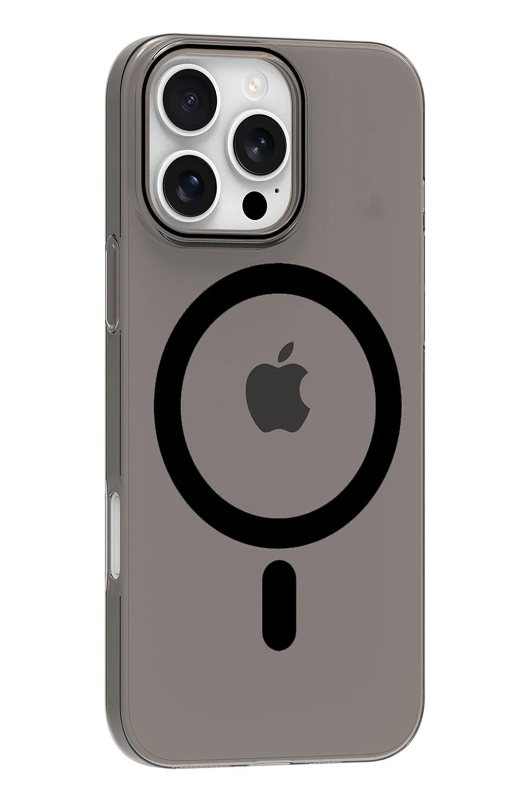 Mey İthalat® iPhone 16 Pro Max PC Blank Magsafe Kapak - Siyah