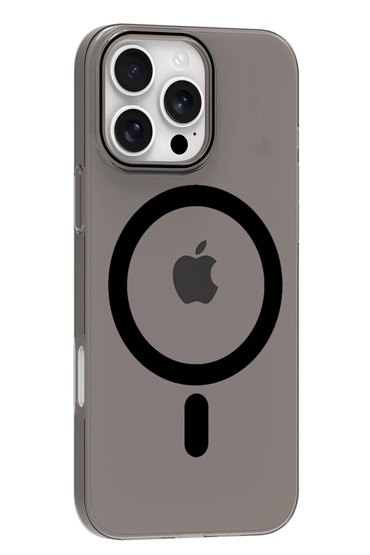 Mey İthalat® iPhone 16 Pro Max PC Blank Magsafe Kapak - Siyah