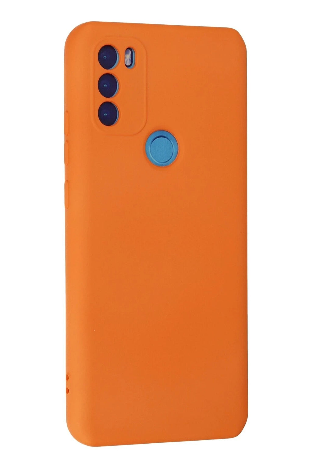 Mey İthalat® General Mobile GM 21 Plus Kılıf Nano içi Kadife Silikon - Turuncu