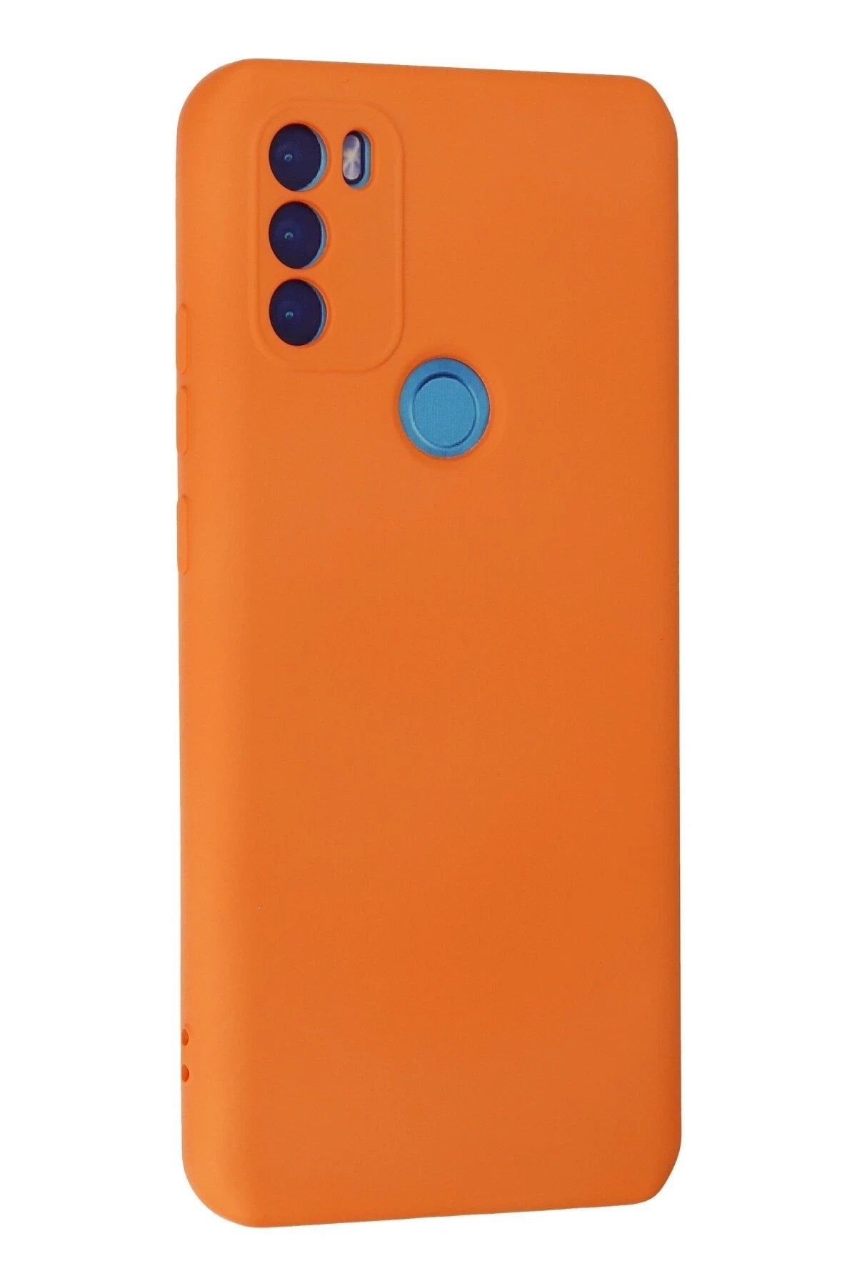 Mey İthalat® General Mobile GM 21 Plus Kılıf Nano içi Kadife Silikon - Turuncu
