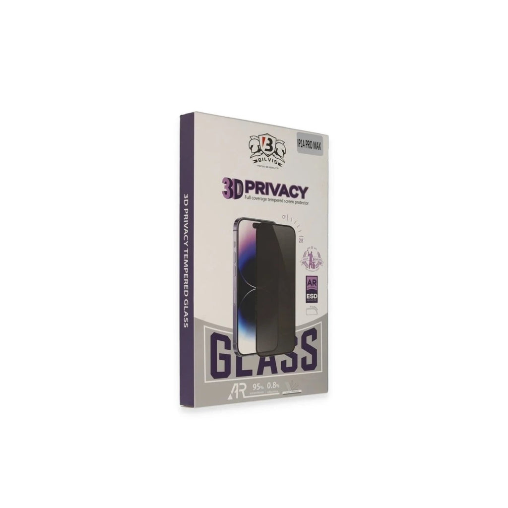Mey İthalat® iPhone 16 Pro Bilvis 3D Hayalet Cam Ekran Koruyucu