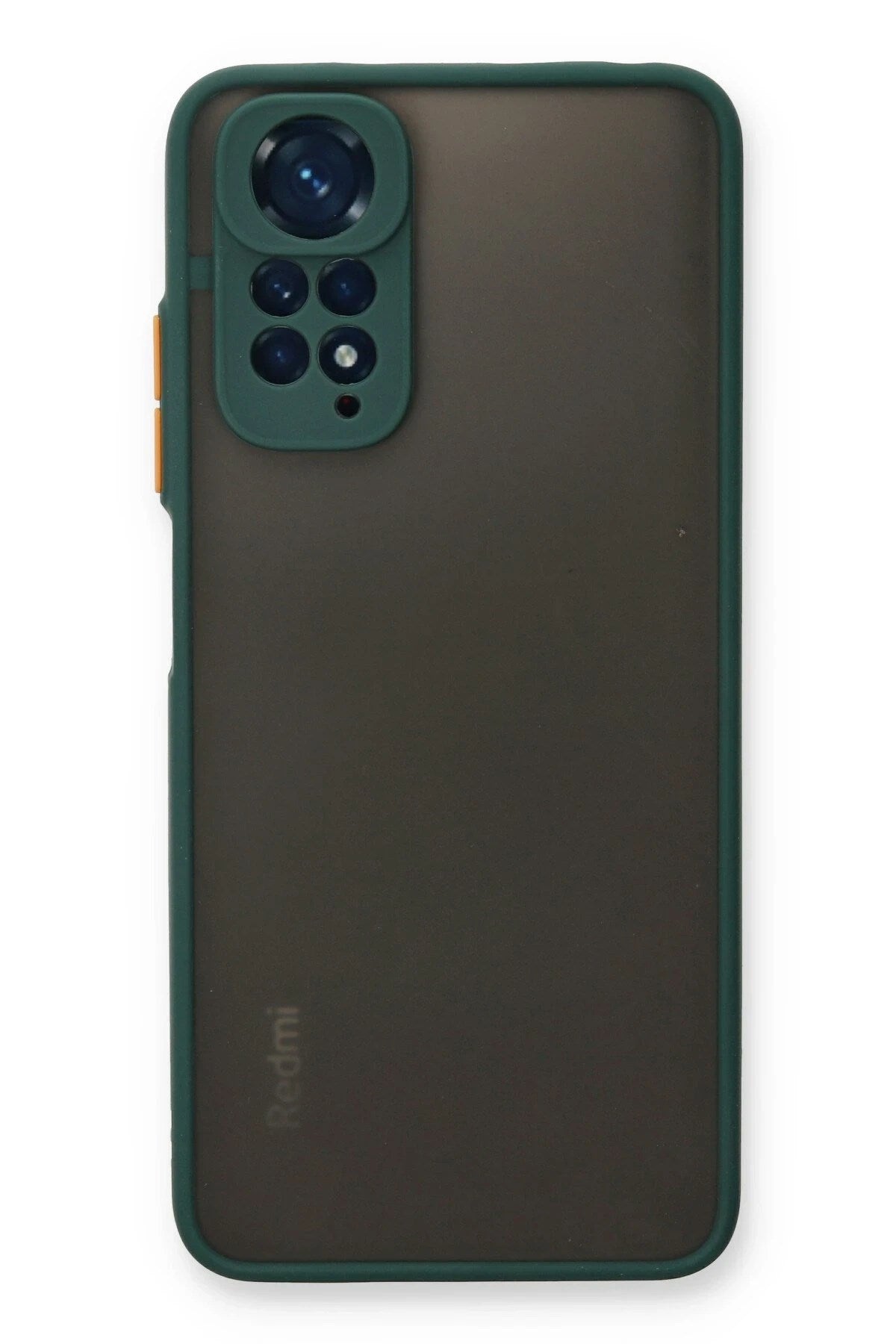 Mey İthalat® Redmi Note 11 Kılıf Montreal Silikon Kapak - Yeşil
