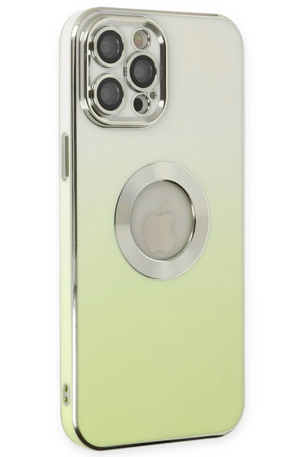Mey İthalat® iPhone 12 Pro Kılıf Best Silikon - Yeşil