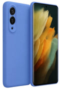 Mey İthalat® Samsung Galaxy S25 Edge First Silikon - Mavi
