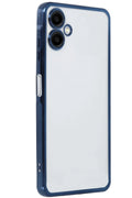 Mey İthalat® Samsung Galaxy A06 Kılıf Lensli Silikon - Lacivert