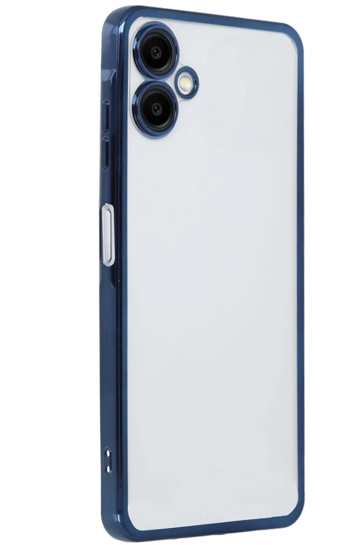 Mey İthalat® Samsung Galaxy A06 Kılıf Lensli Silikon - Lacivert