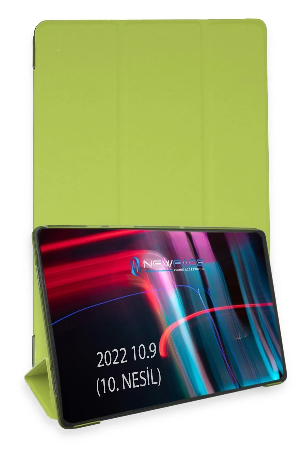 Mey İthalat® iPad 2022 10.9 (10.nesil) Kılıf Tablet Smart Kılıf - Açık Yeşil
