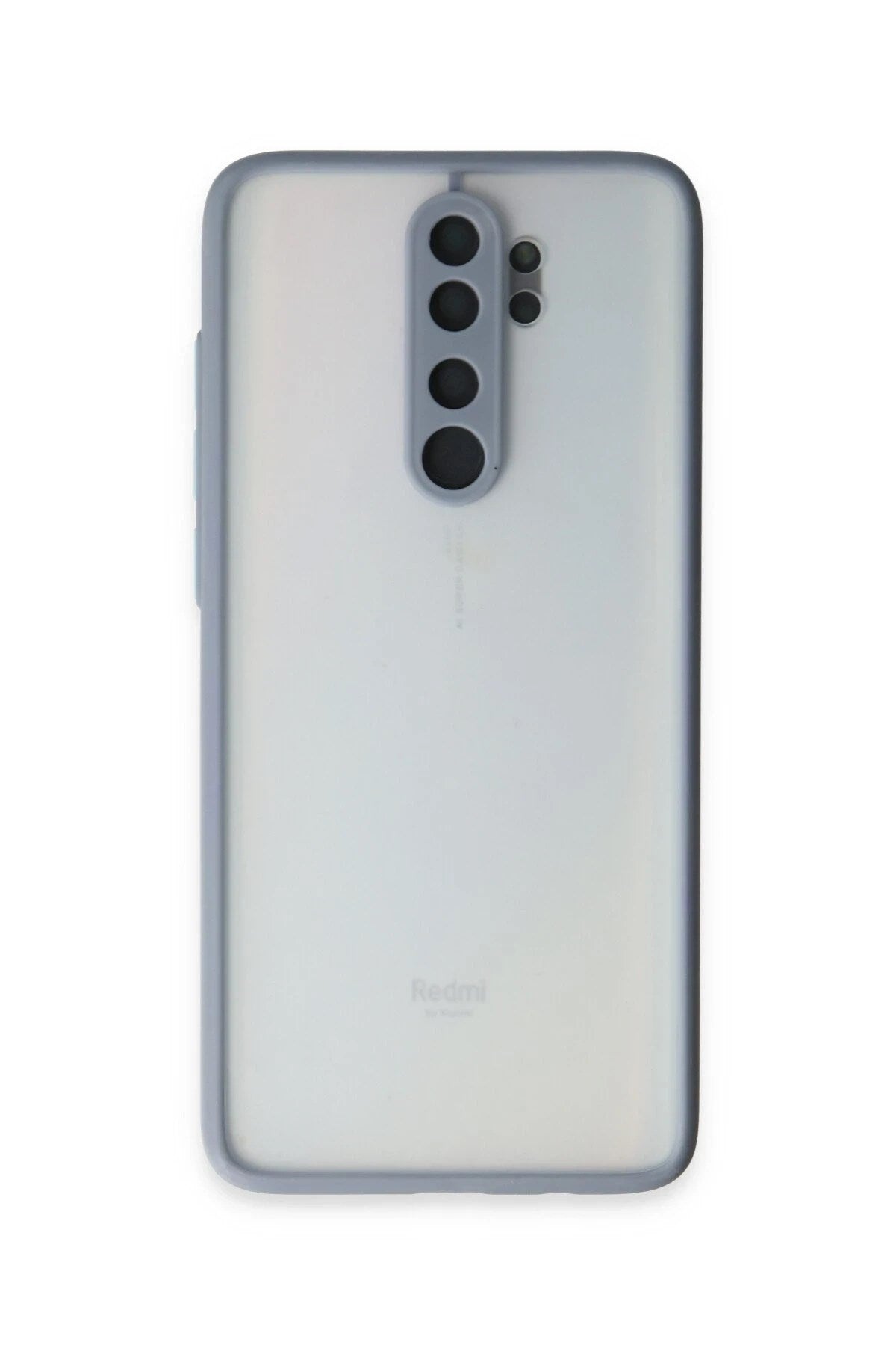 Mey İthalat® Redmi Note 8 Pro Kılıf Montreal Silikon Kapak - Gri