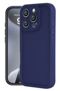Mey İthalat® iPhone 16 Pro Kılıf Viera Silikon - Lacivert