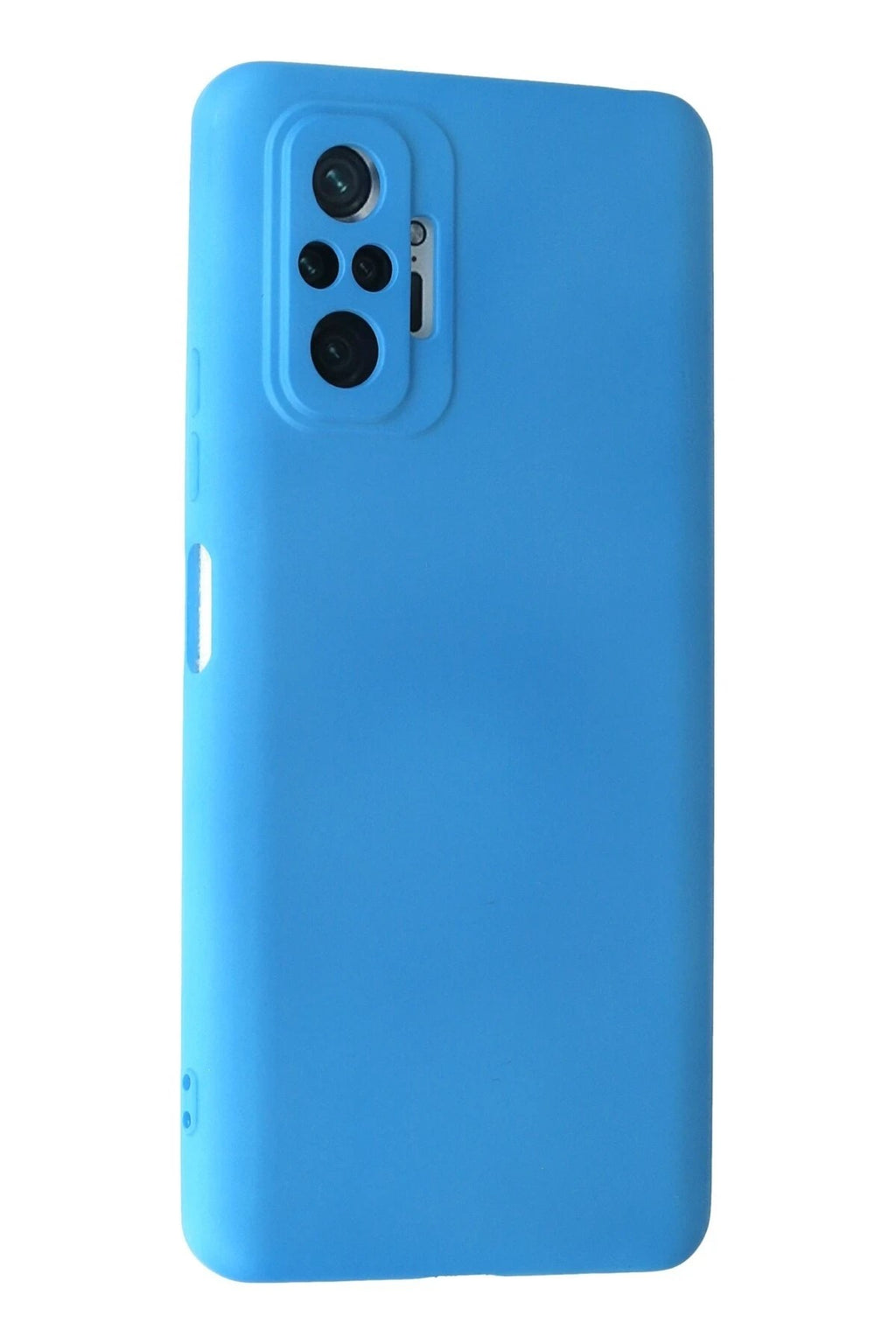 Mey İthalat® Redmi Note 10 Pro Kılıf Nano içi Kadife Silikon - Mavi