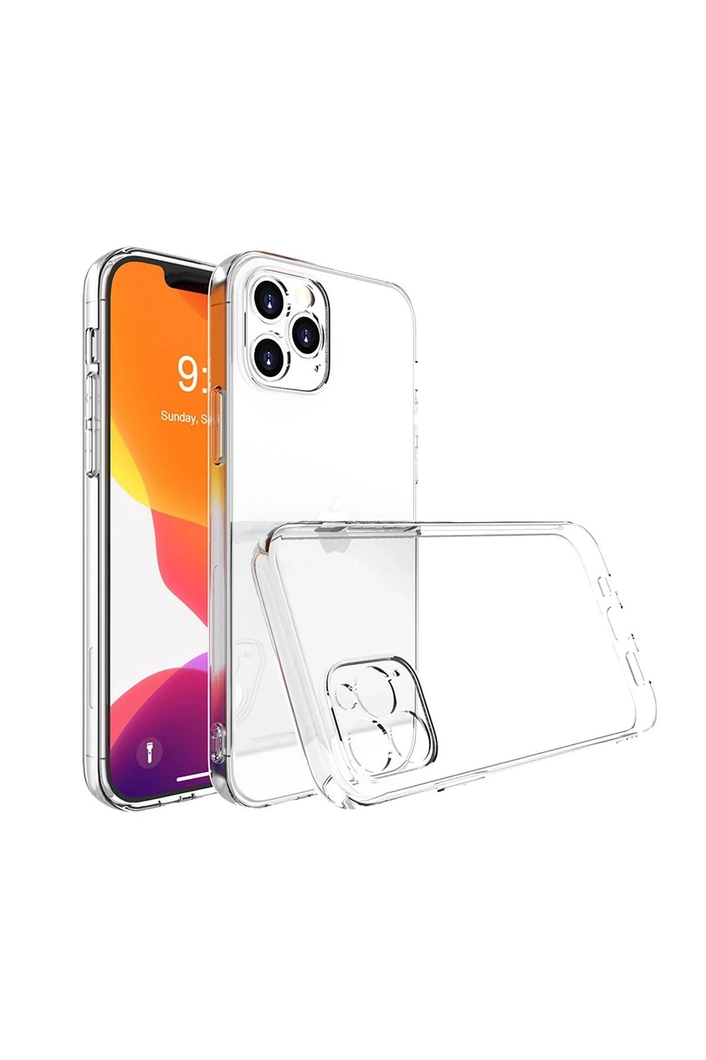 Mey İthalat® iPhone 14 Pro Max Kılıf Lüx Şeffaf Silikon
