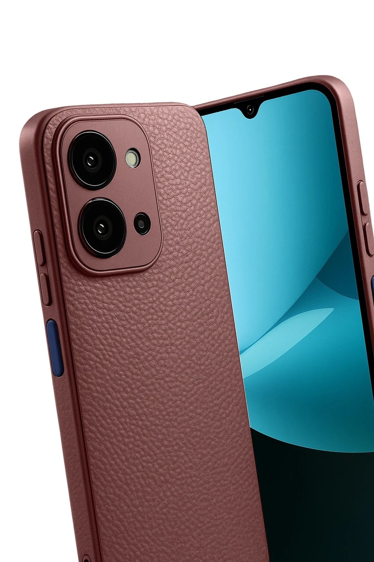 Mey İthalat® Redmi 15C 4G Thermax Silikon Kılıf - Bordo